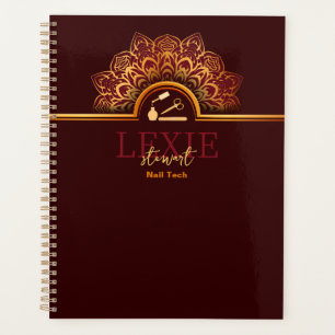 Elegant and Classy Nail Tech Planner