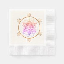 Elegant and Colorful Jewish Star Paper