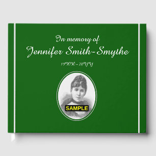 Elegant and Customized Memories Guestbook