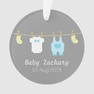 Elegant and Cute Baby Boy Clothes, Newborn Ornament