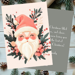 Elegant and festive Holiday Greeting Card