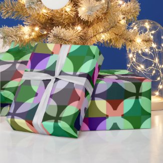 Elegant and Fun Colorful Modern Geometric Art