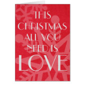 Elegant and Inspirational Christmas Message (Front)