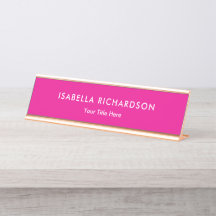 Elegant And Minimalist Magenta