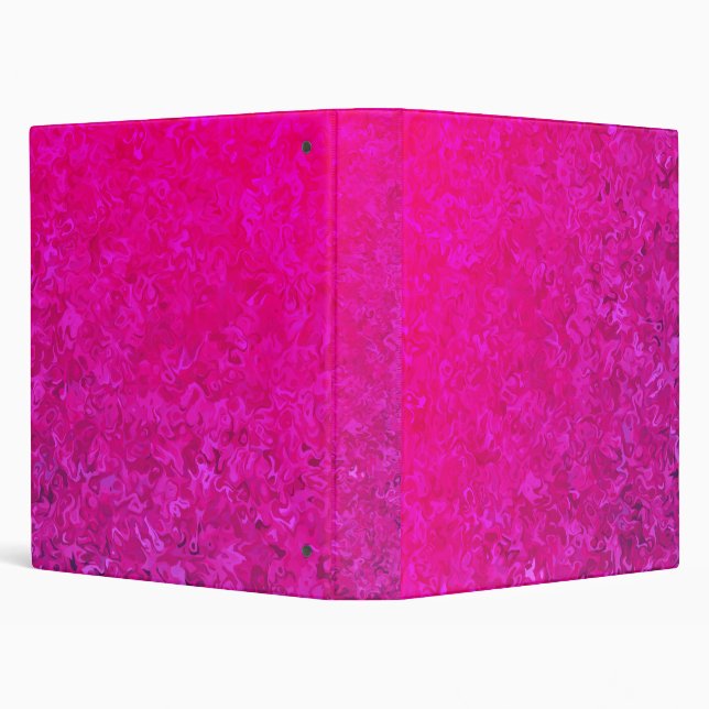 Elegant and modern fuschia pink abstract gradient 3 ring binder (Background)