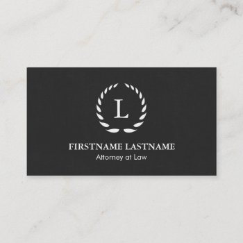 Elegant And Modern Lawyer Business Cards by rheasdesigns at Zazzle