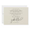 Elegant and modern Will you be my Godmother  card