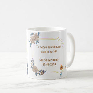 Elegant and Personalized to Celebrate Your Wedding Coffee Mug