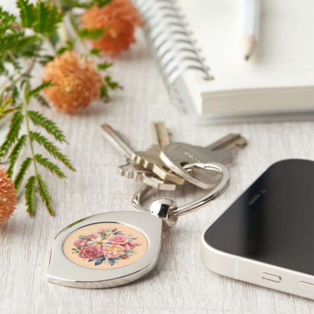 Elegant and practical, perfect for any occasion keychain (Side)