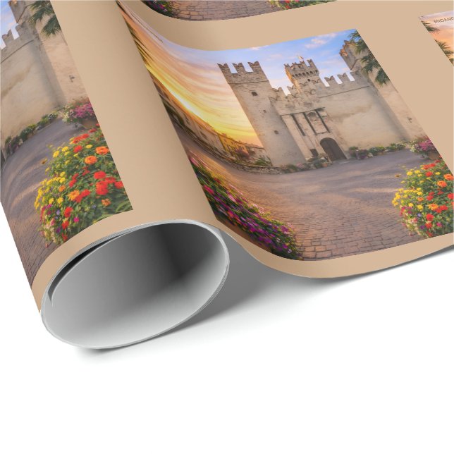 Elegant and refined design wrapping paper (Roll Corner)