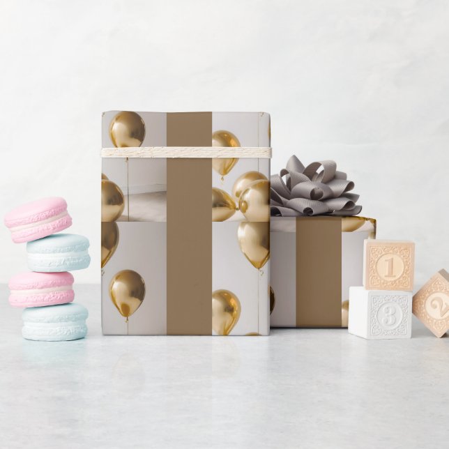 Elegant and refined design wrapping paper (Baby Shower)