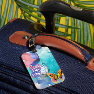 Elegant and refined style luggage tag