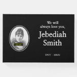 [ Thumbnail: Elegant and Respectable Funeral Guestbook ]