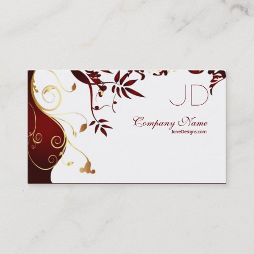 Customizable Elegant and Simple Interior Design Business Cards