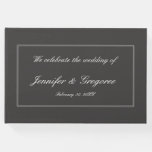 [ Thumbnail: Elegant and Simple Wedding/Marriage Guestbook ]