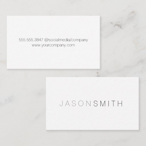 Elegant and Sophisticated Business Card | Zazzle