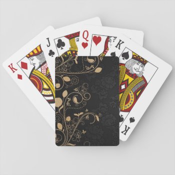 Elegant And Sophisticated Playing Cards by OniTees at Zazzle