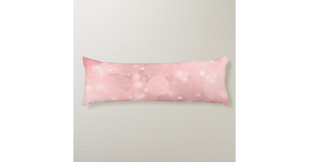 Elegant and stylish pale Pink Body Pillow Zazzle