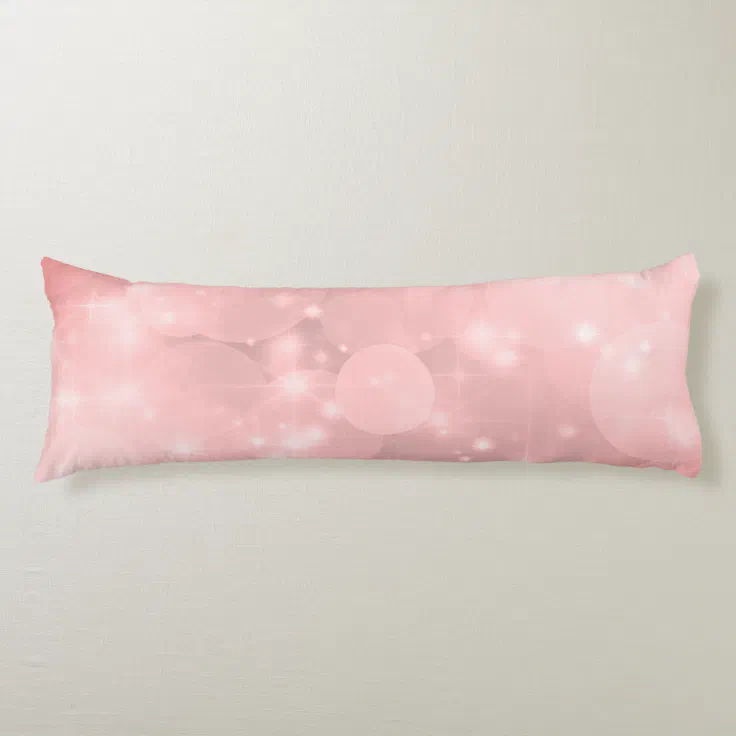 Elegant and stylish pale Pink Body Pillow Zazzle