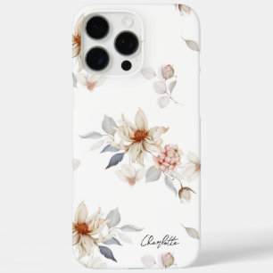 Elegant and Timeless Floral iPhone 16 Pro Max Case