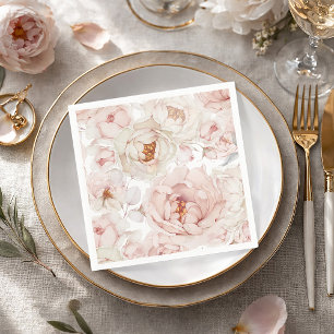 Elegant and Timeless Floral Napkins