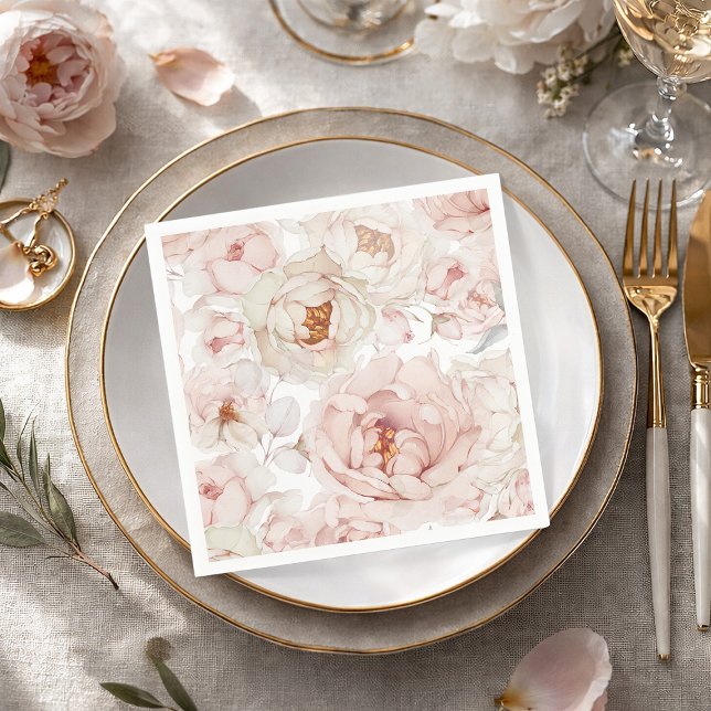 Elegant and Timeless Floral Napkins (Creator Uploaded)
