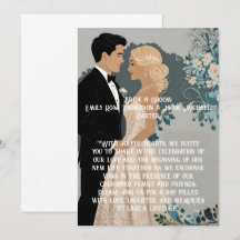 Elegant and Timeless Wedding Invitation Design