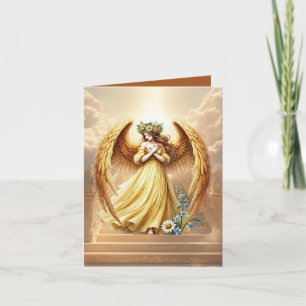 Elegant Angel add message Note Card
