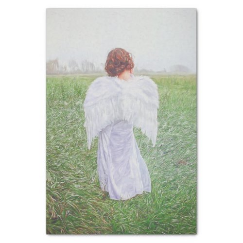 Elegant Angel Art Design Tissue Paper