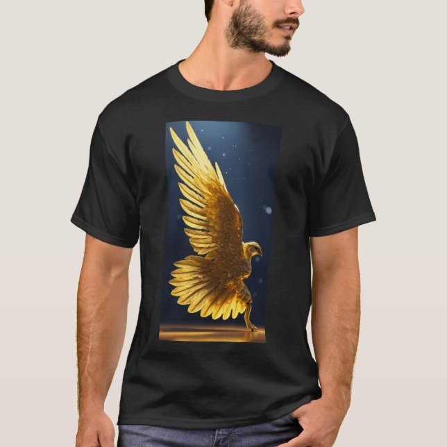 Elegant Angel Wings T-Shirt (Front)