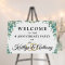 Elegant Anniversary Botanical Eucalyptus Welcome
