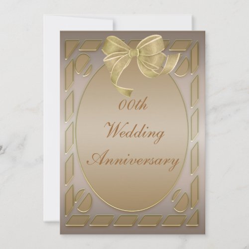 Elegant Anniversary Party Invitation