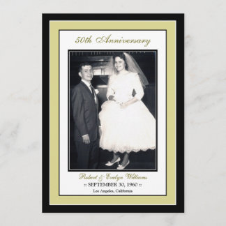 Elegant Anniversary Party Invitation (champagne)