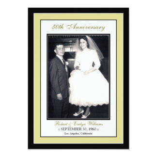 Elegant Anniversary Party Invitation (champagne)