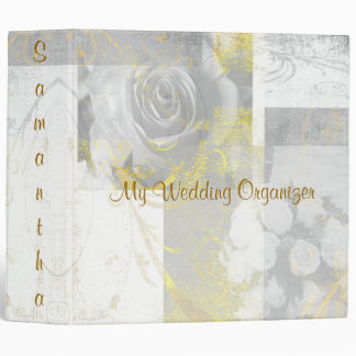 Elegant Antique like Wedding Planner Binder