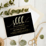 Elegant Any Age Surprise Birthday Party Real Foil Invitation