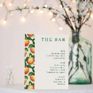 Elegant Apricot Illustration Border Foam Board