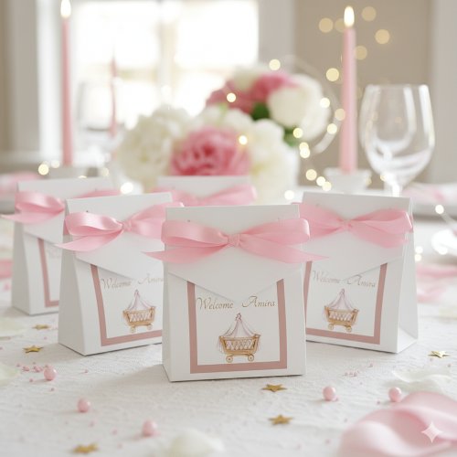 Elegant Aqiqah Welcome Favor Box