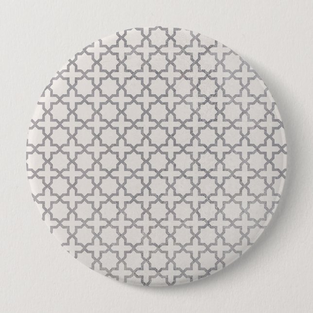 Elegant Arabesque Ornament Button (Front)