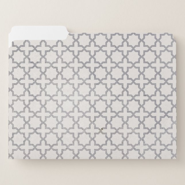 Elegant Arabesque Ornament File Folder (Front Left)