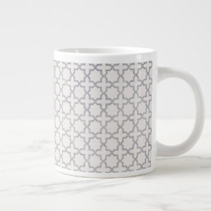 Elegant Arabesque Ornament Giant Coffee Mug