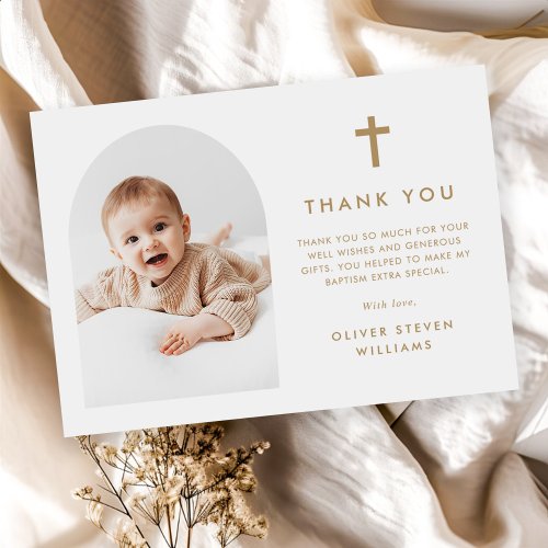 Elegant Arch Photo Baptism
