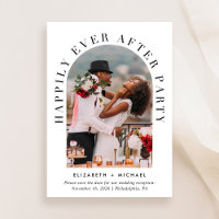 Elegant Arch Photo Wedding Reception