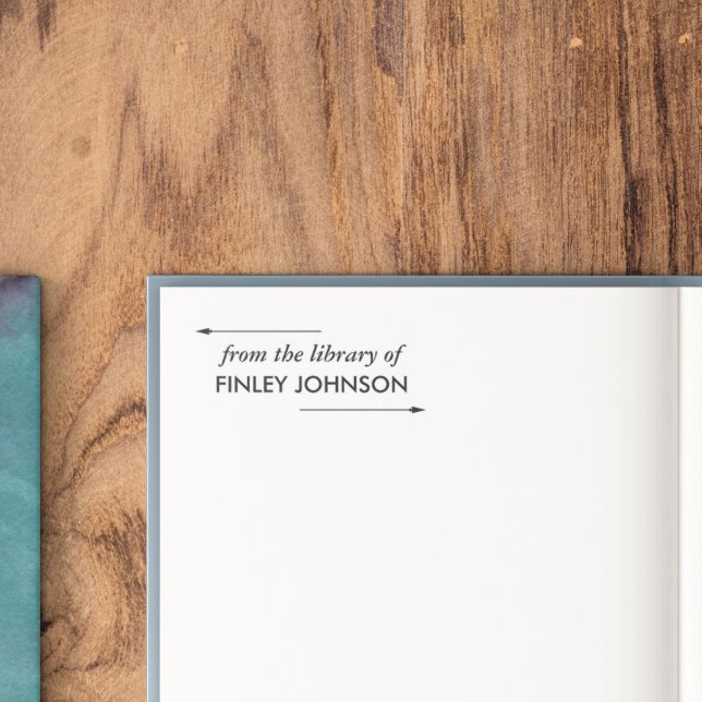 Elegant Arrows From The Library Of  Self-inking Stamp (Creator Uploaded)