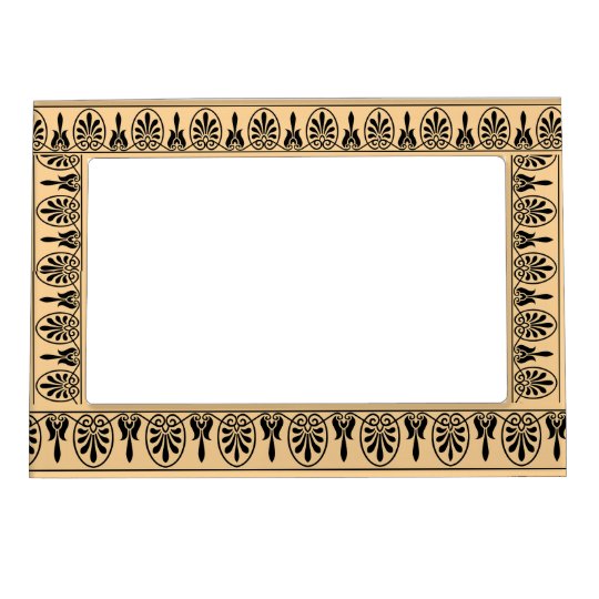 Elegant Art Deco, Black and Gold Magnetic Frame | Zazzle.com