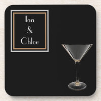 Diamond Coasters, Acrylic Coasters, Drinkware, Home Decor, Barware,  Coasters, Black & Silver Coasters 