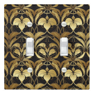 Elegant Art Deco pattern Light Switch Cover