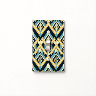 Elegant Art Deco pattern Light Switch Cover