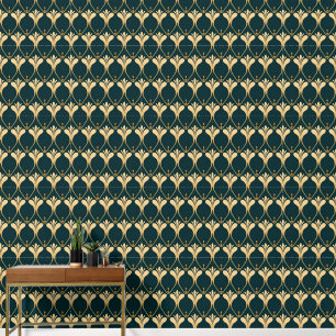 elegant art Deco tiled pattern  Wallpaper