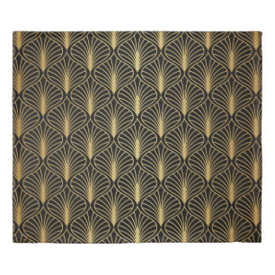 Elegant Art Deco: Vintage Abstract Duvet Cover